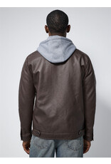 MENS VEGAN LEATHER JACKET