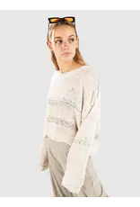24COLOURS BEIGE COTTON BLEND SWEATER