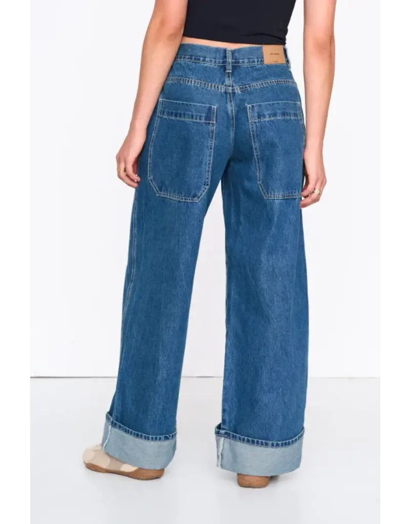 24COLOURS BAGGY COTTON BLEND JEANS