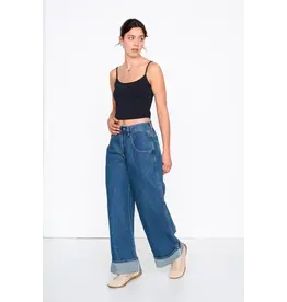 24COLOURS BAGGY COTTON JEANS