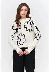 24COLOURS WHITE SWEATER