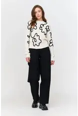 24COLOURS WHITE SWEATER