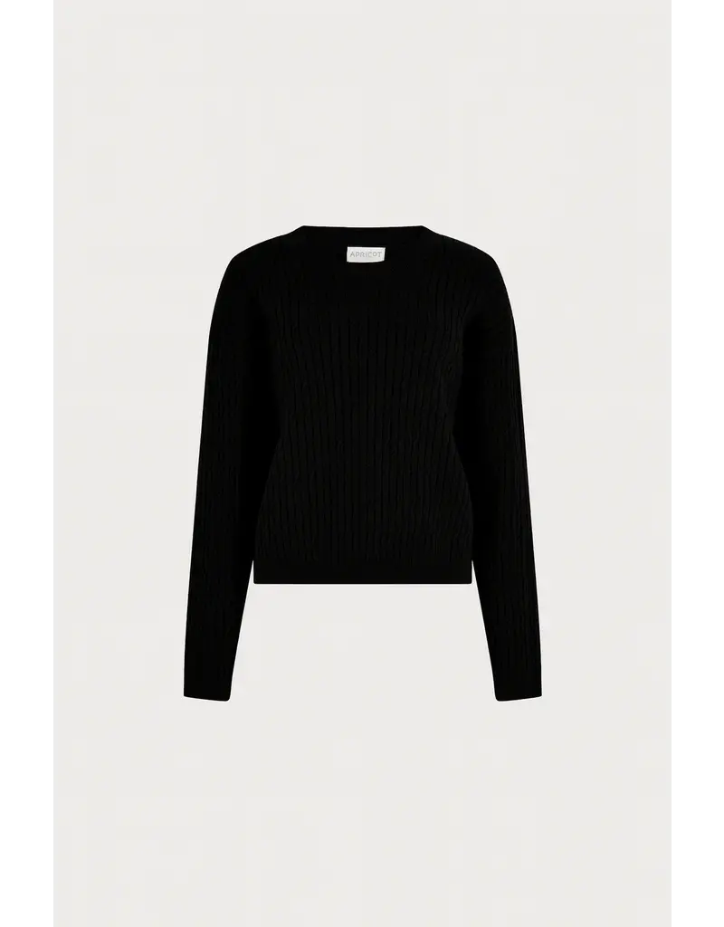 BATWING SWEATER BLACK