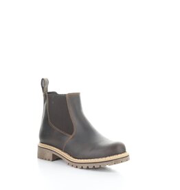 BOS & CO CAMERON ESPRESSO LEATHER BOOTIE