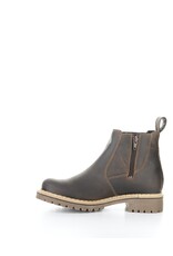 BOS & CO CAMERON ESPRESSO LEATHER BOOTIE