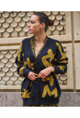 OVERSIZED LETTER CARDIGAN