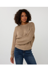 OVERSIZED GOLD LUREX SWEATER