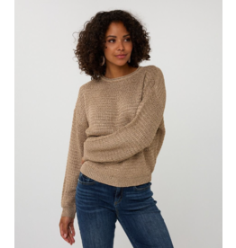 OVERSIZED GOLD LUREX SWEATER