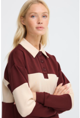 B YOUNG PUSTI CONTRAST POLO