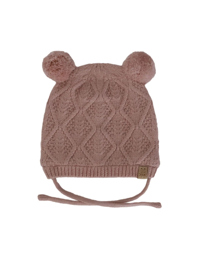 CALI KIDS INFANT KNIT POM POM HAT
