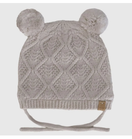 CALI KIDS INFANT KNIT POM POM HAT