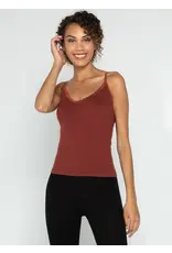 C'EST MOI BAMBOO TANK w/LACE TRIM ONE SIZE