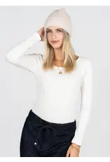 C'EST MOI FUZZY RIBBED BEANIE