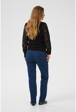 CULTURE ANNE MARIE LACE KNIT TOP