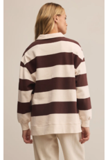 Z SUPPLY RUGBY HENLEY SANDLEWOOD COTTON TOP
