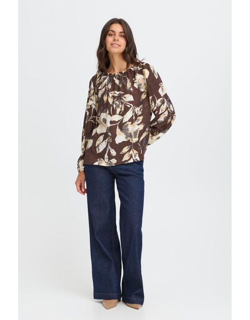 ARIANA FUDGE FLORAL BLOUSE