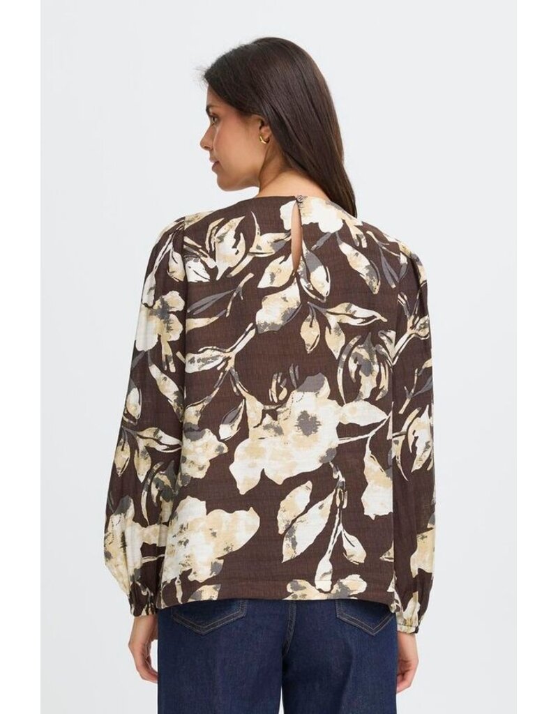 ARIANA FUDGE FLORAL BLOUSE