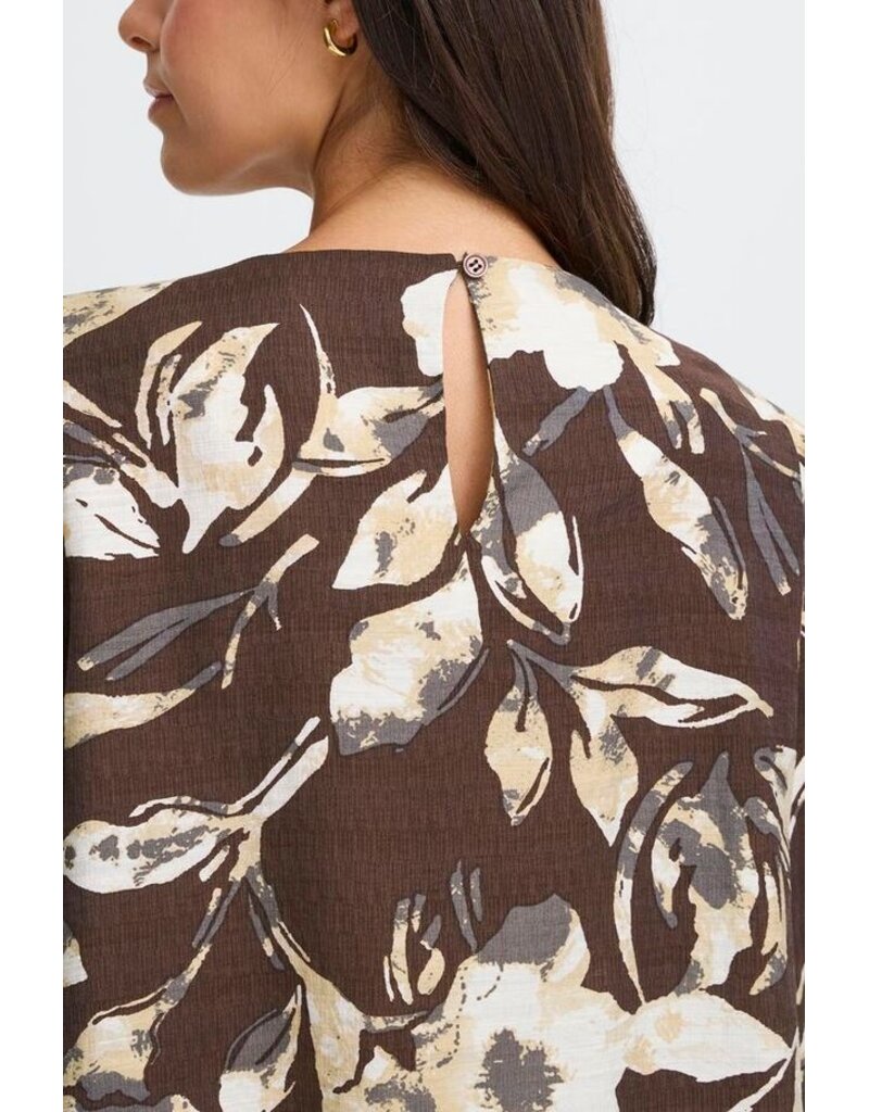 ARIANA FUDGE FLORAL BLOUSE