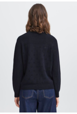 ATALIN  SWEATER CREW NECK NIGHT SKY - COTTON BLEND
