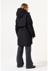 WOMENS PARKA - WATERPROOF - BLACK