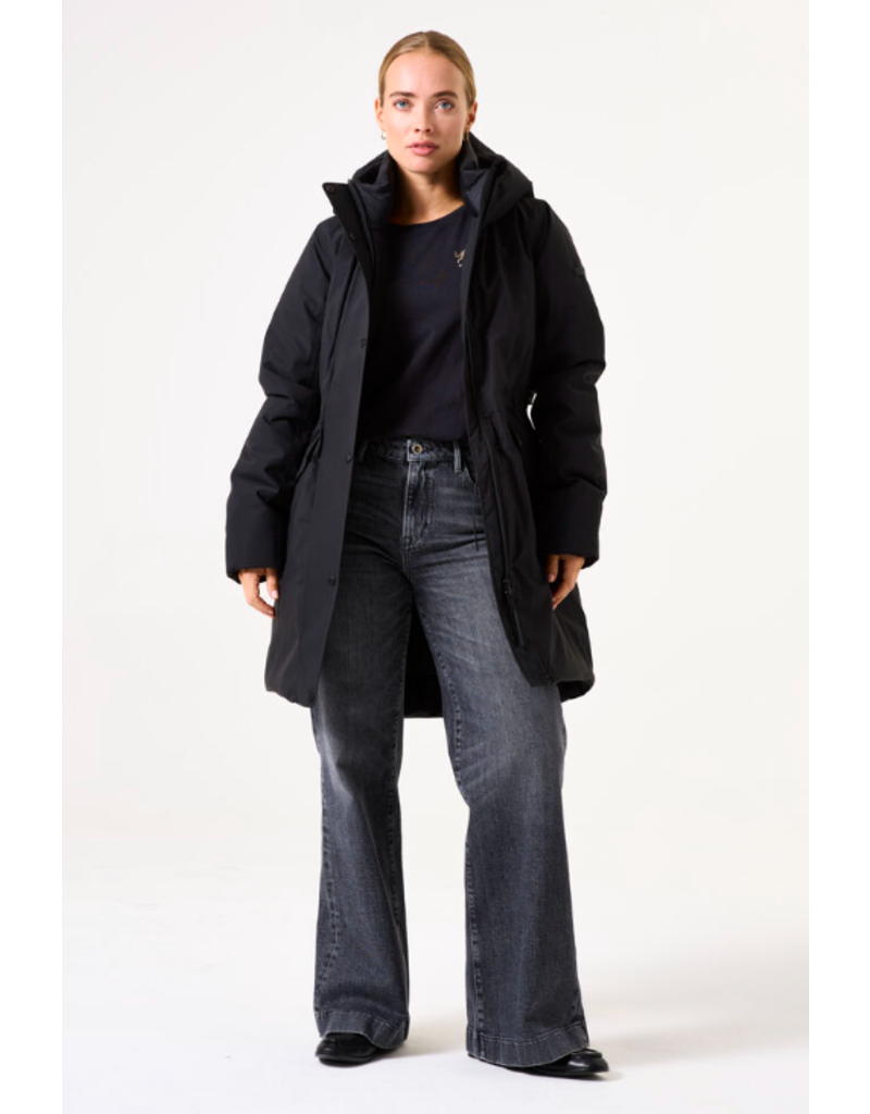 WOMENS PARKA - WATERPROOF - BLACK