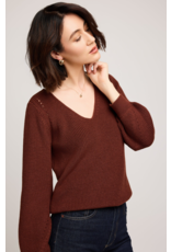 GENTLE FAWN HAILEY SWEATER- MAHOGANY