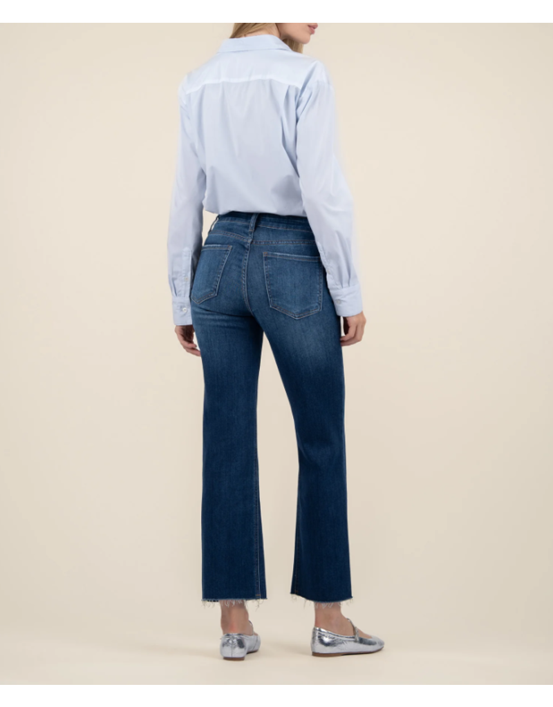 KUT KELSEY ANKLE FLAIR JEAN - ROYAL