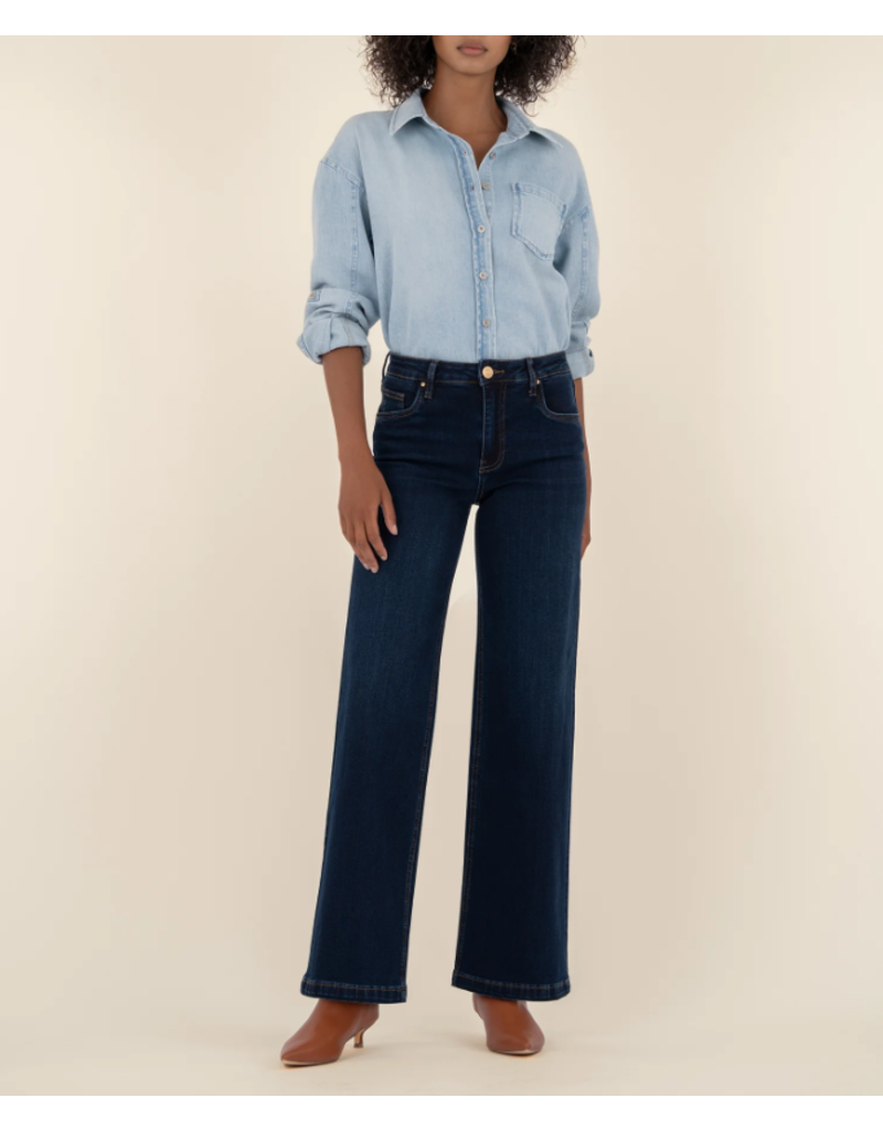 KUT JEAN HIGH RISE WIDE LEG JEAN