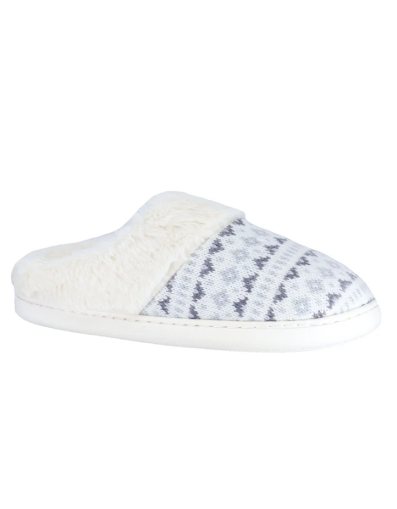 LYLA SLIPPER - WHITE