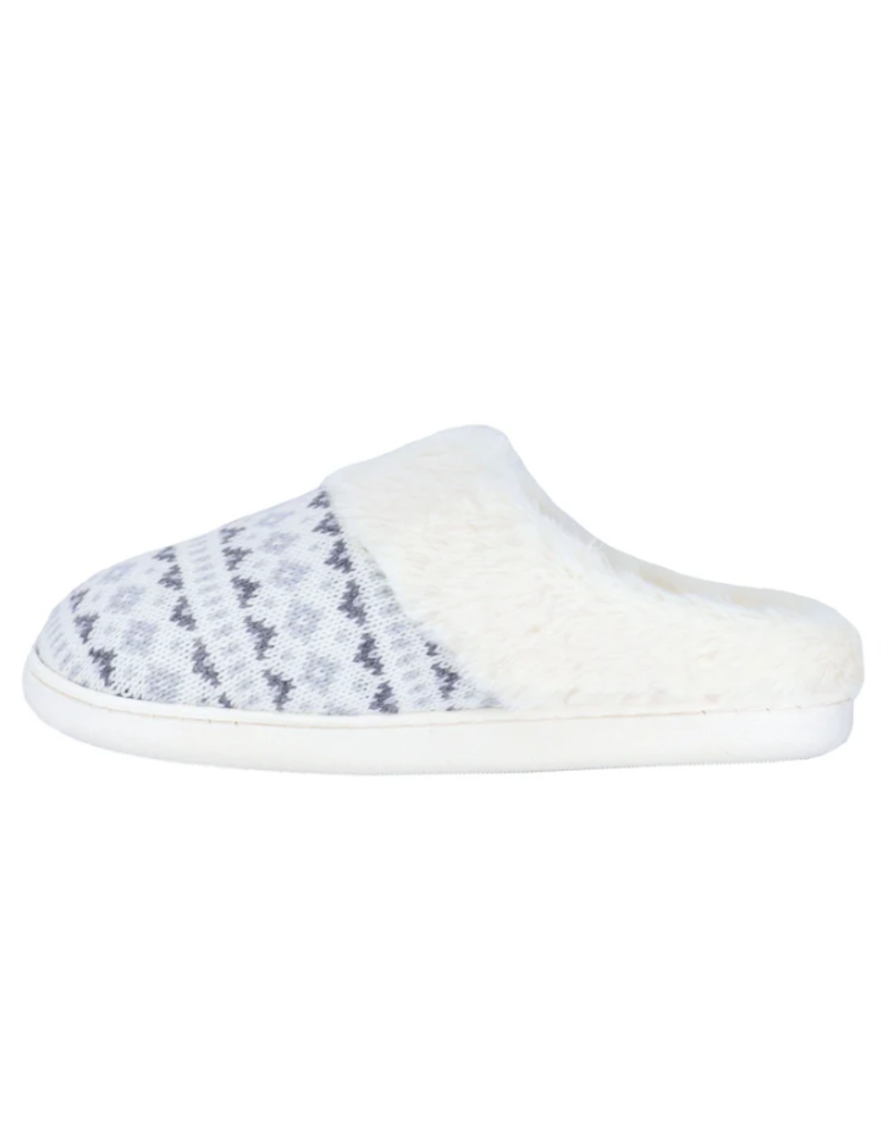 LYLA SLIPPER - WHITE