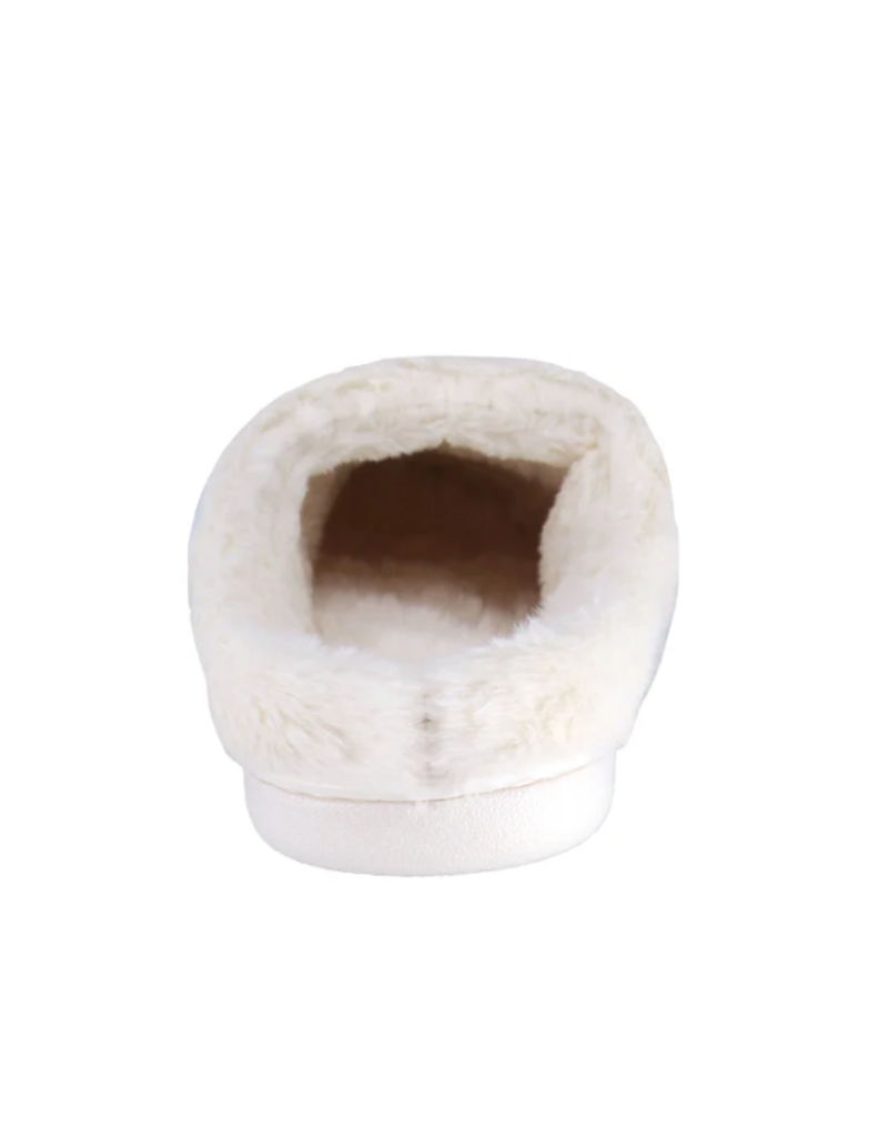 LYLA SLIPPER - WHITE
