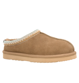 SNOW OWL BRISTOL SLIPPER - SAND SUEDE