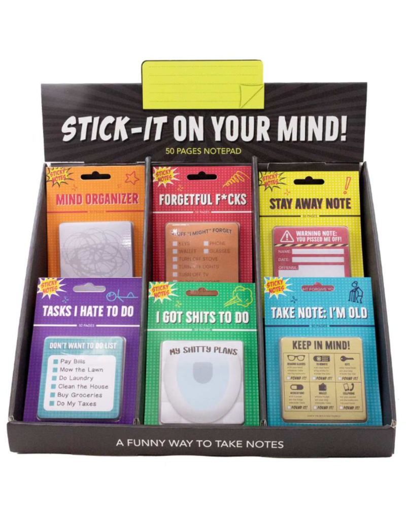 HUMOROUS STICKY NOTES