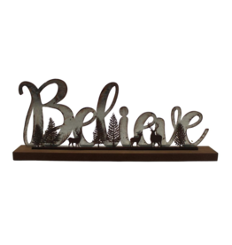 BELIEVE SHELF  DECOR