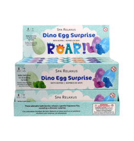 DINO EGG SURPRISE BATH BOMBS 3PC