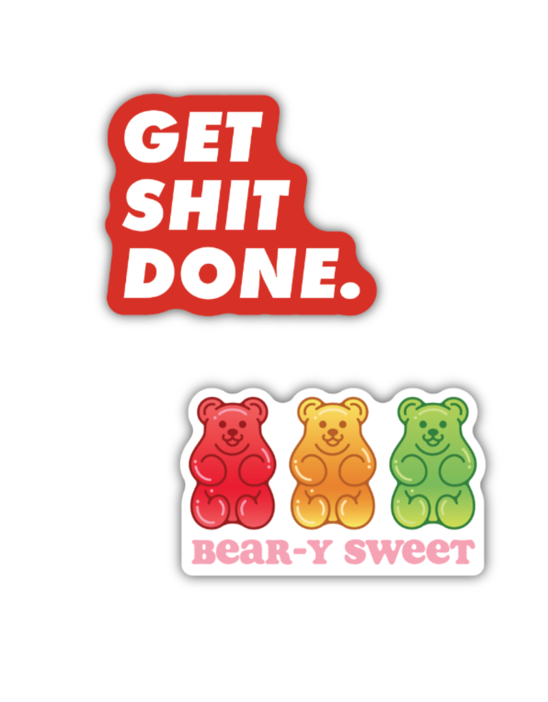 AND MORE WATERPROOF STICKERS