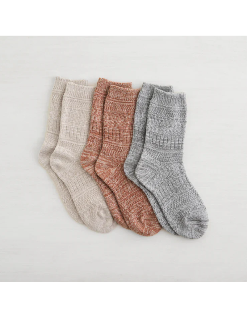 3PK SOFT CABIN CREW SOCKS