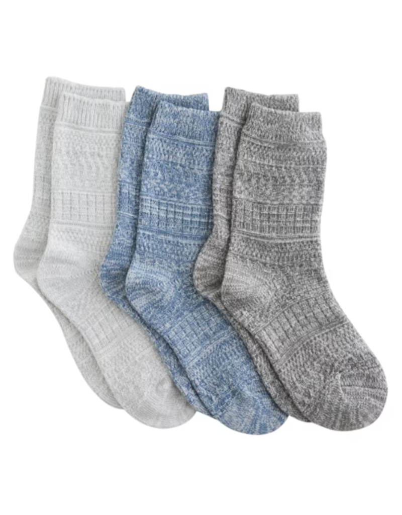 3PK SOFT CABIN CREW SOCKS