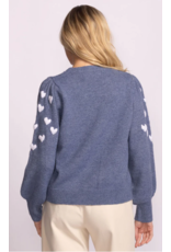 REVELLO HEART DETAIL SWEATER