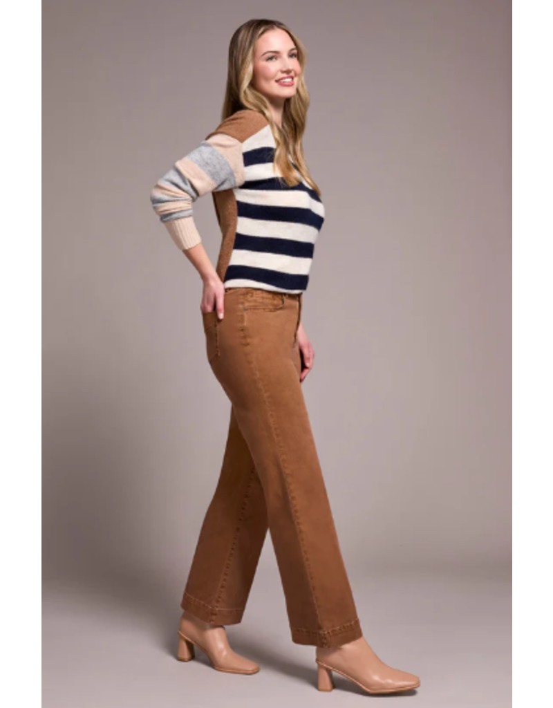 TRIBAL FLY FRONT 5 POCKET PANT