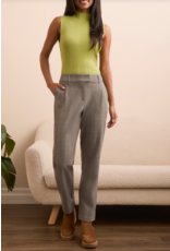 TRIBAL FLY FRONT TROUSER W. PLEATS