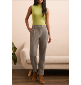 TRIBAL FLY FRONT TROUSER W. PLEATS