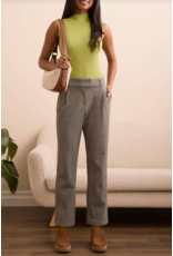 TRIBAL FLY FRONT TROUSER W. PLEATS