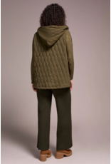 TRIBAL VEST W. ZIP FRONT & HOOD