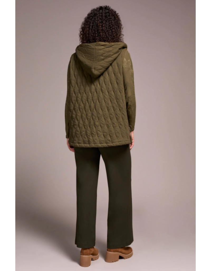 TRIBAL VEST W. ZIP FRONT & HOOD