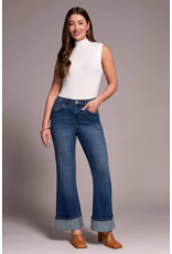 TRIBAL BROOKE PALAZZO JEANS W. CUFF