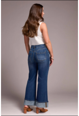 TRIBAL BROOKE PALAZZO JEANS W. CUFF