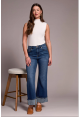 TRIBAL BROOKE PALAZZO JEANS W. CUFF