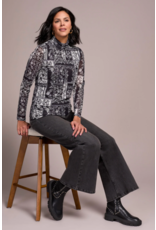 TRIBAL BROOKE HUGGING PALAZZO DENIM