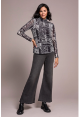 TRIBAL BROOKE HUGGING PALAZZO DENIM